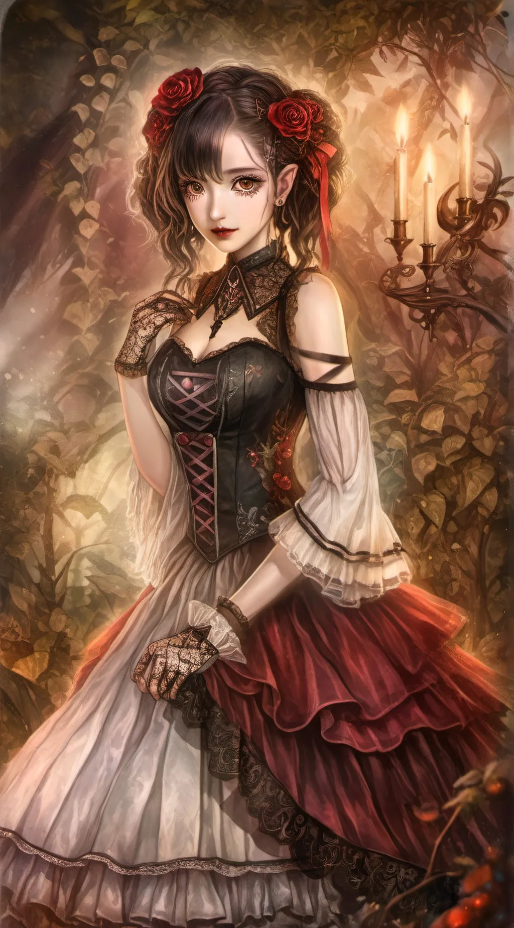 ai character: Maria  background