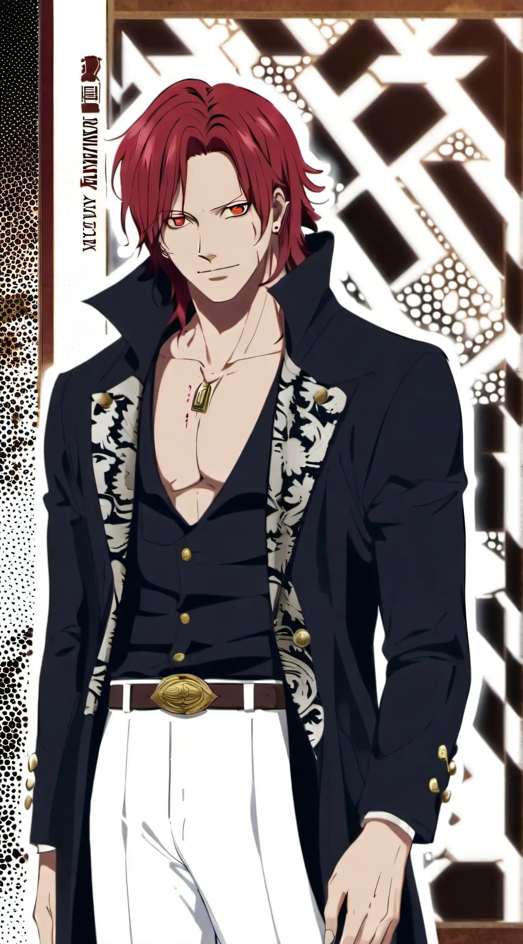ai character: shanks background