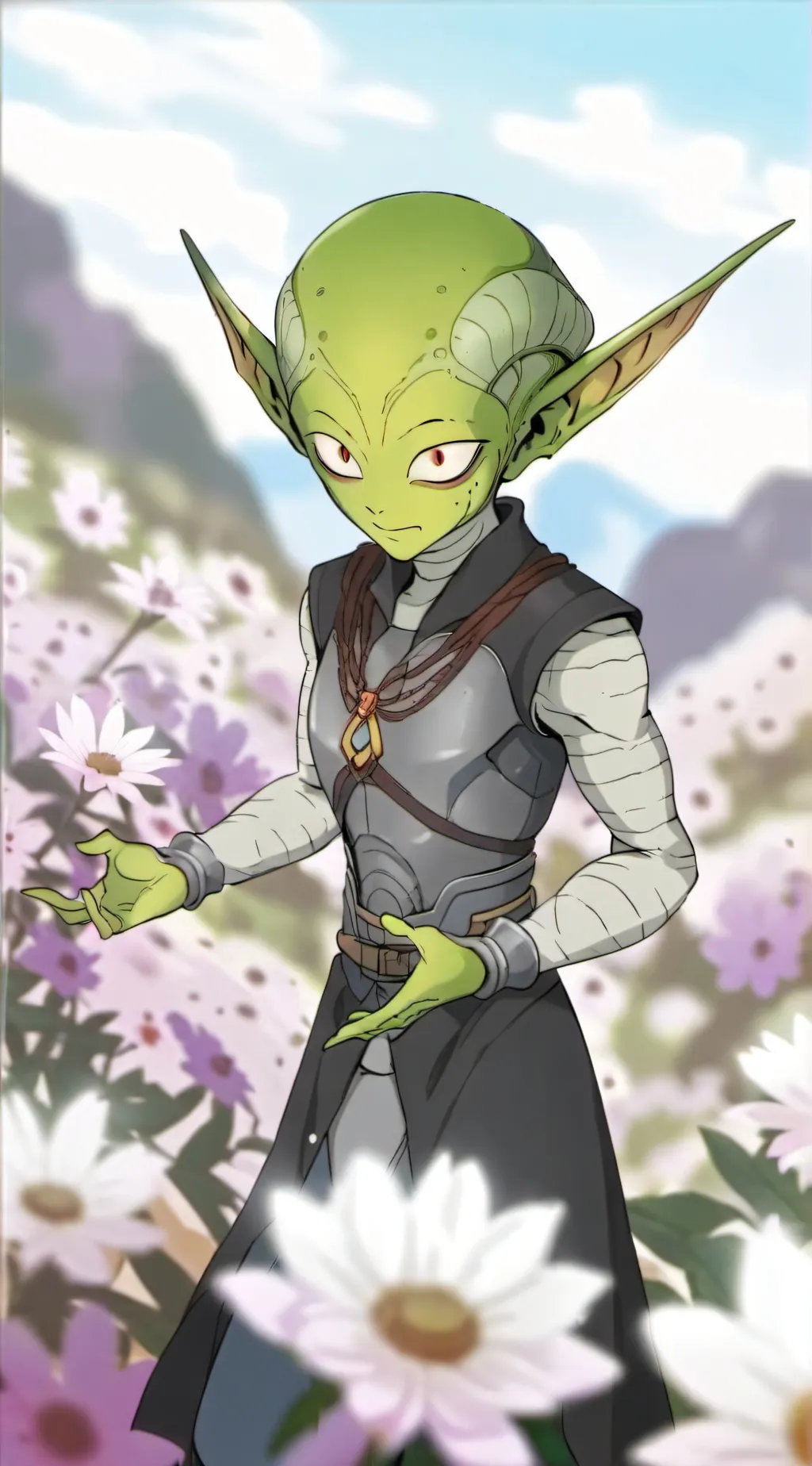 ai character: Saibaman background