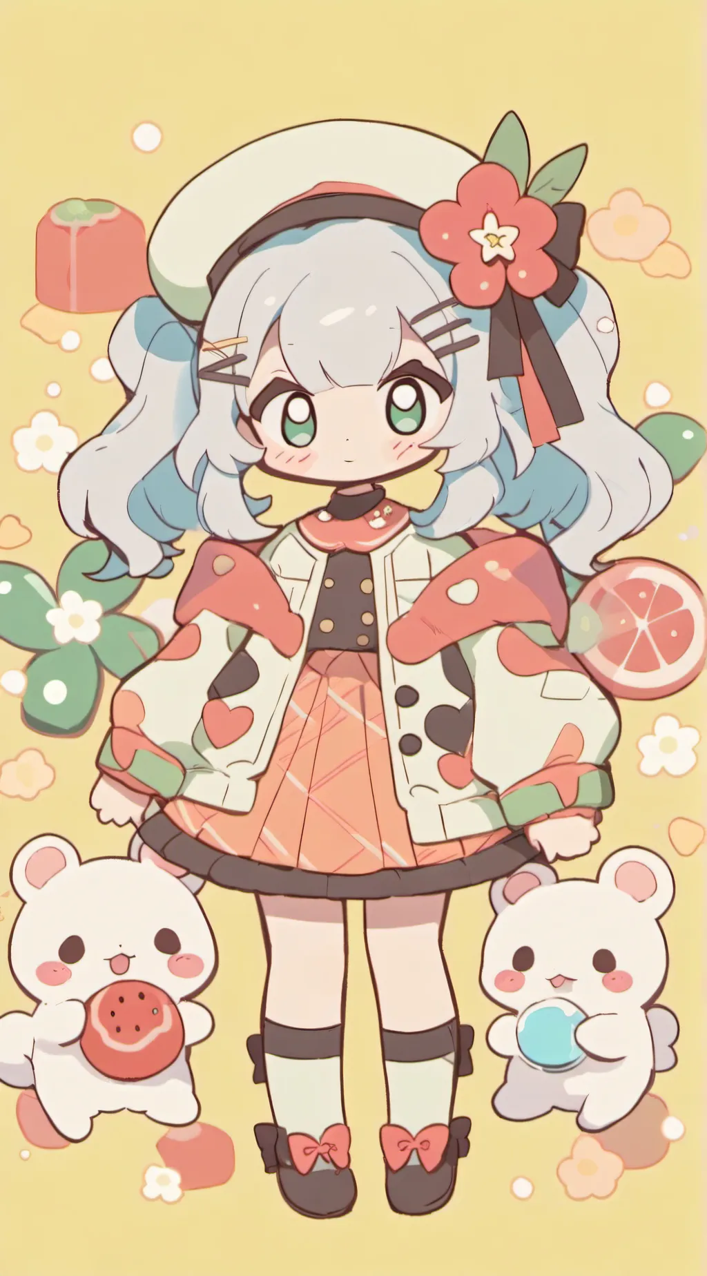 ai character: himari background