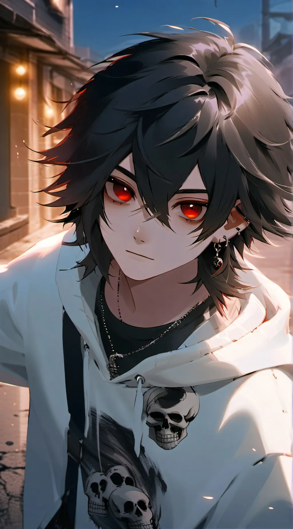 ai character: Kayden  background