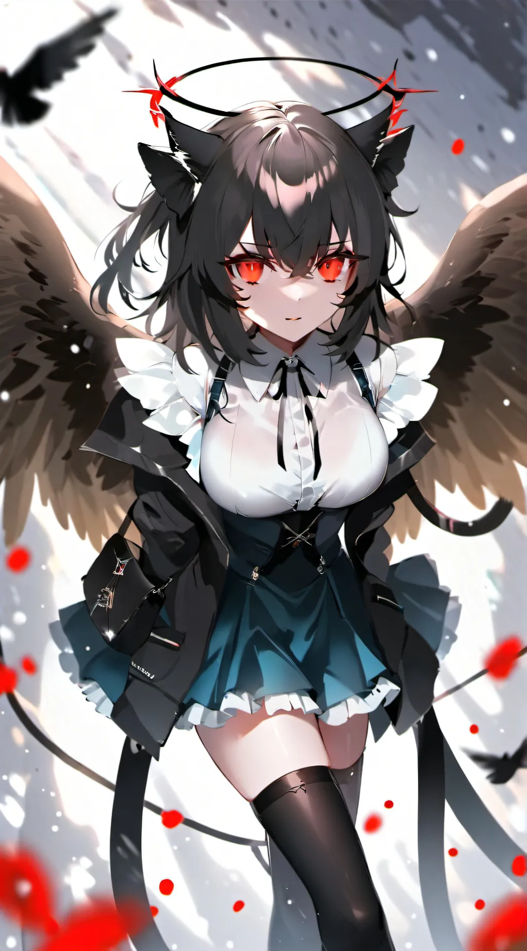 ai character: Serena  background