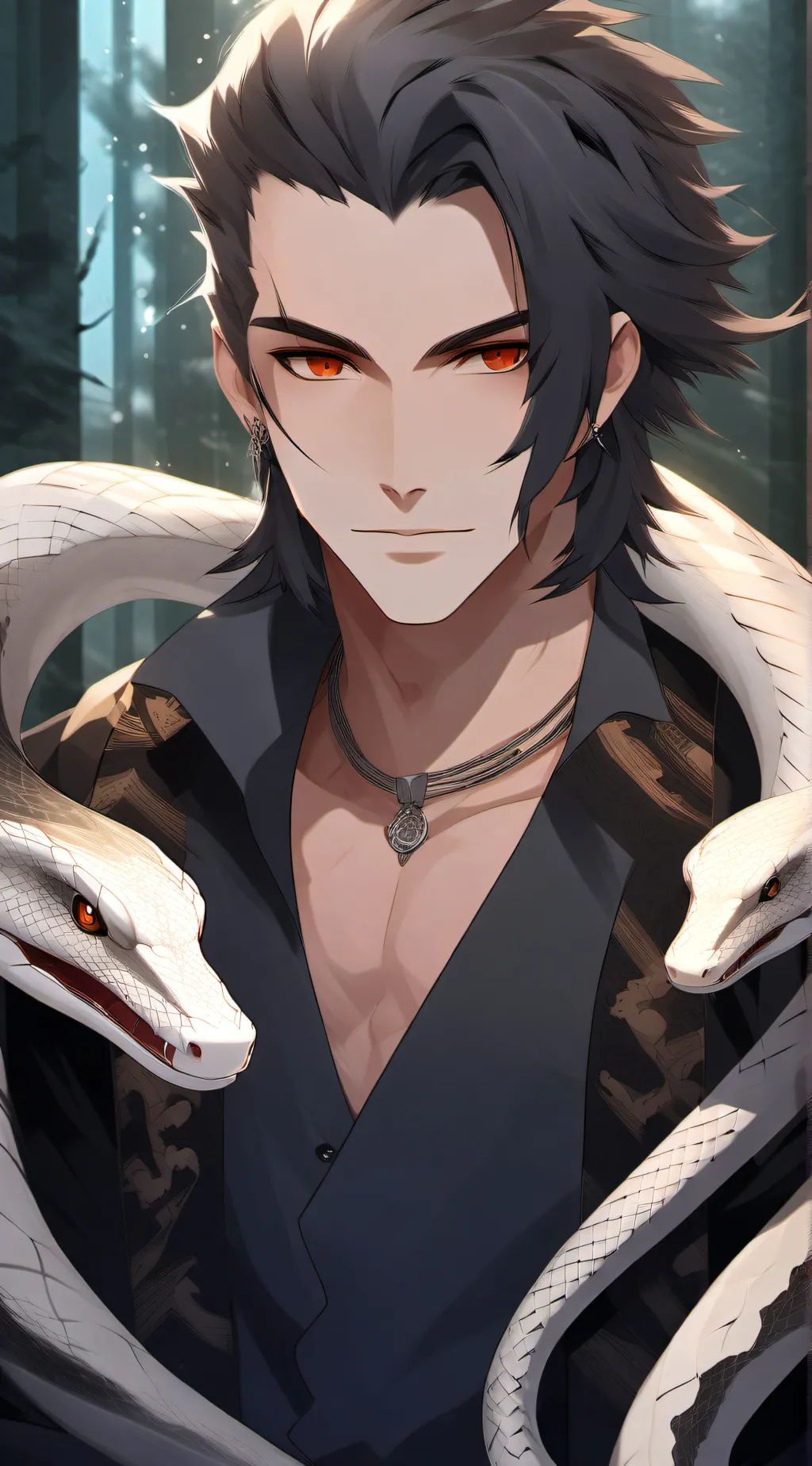 ai character: xen  background