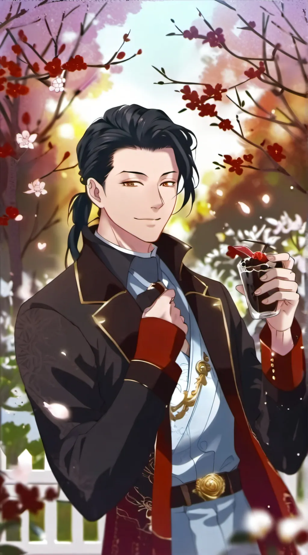ai character: Suguru geto background