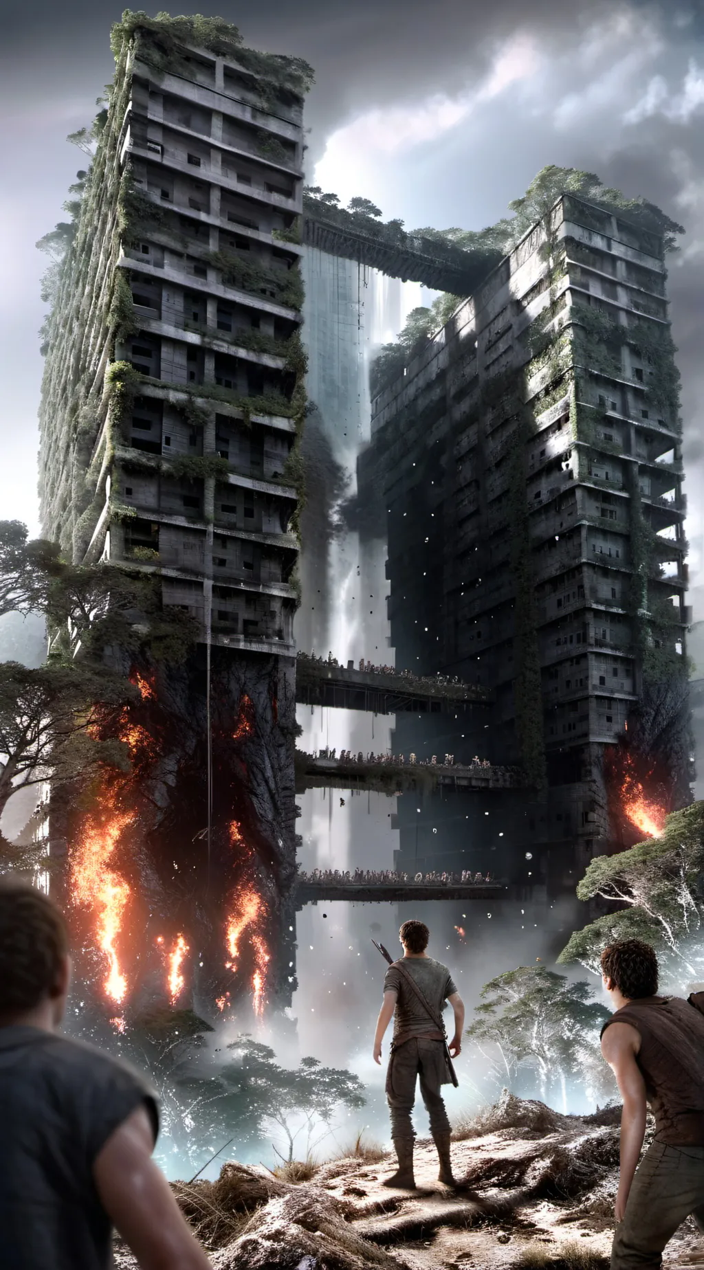 ai character: MazeRunner background