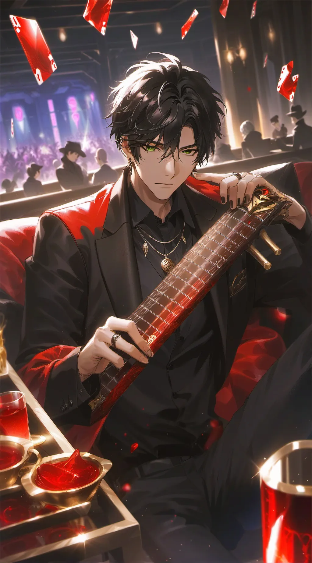 ai character: Riku background