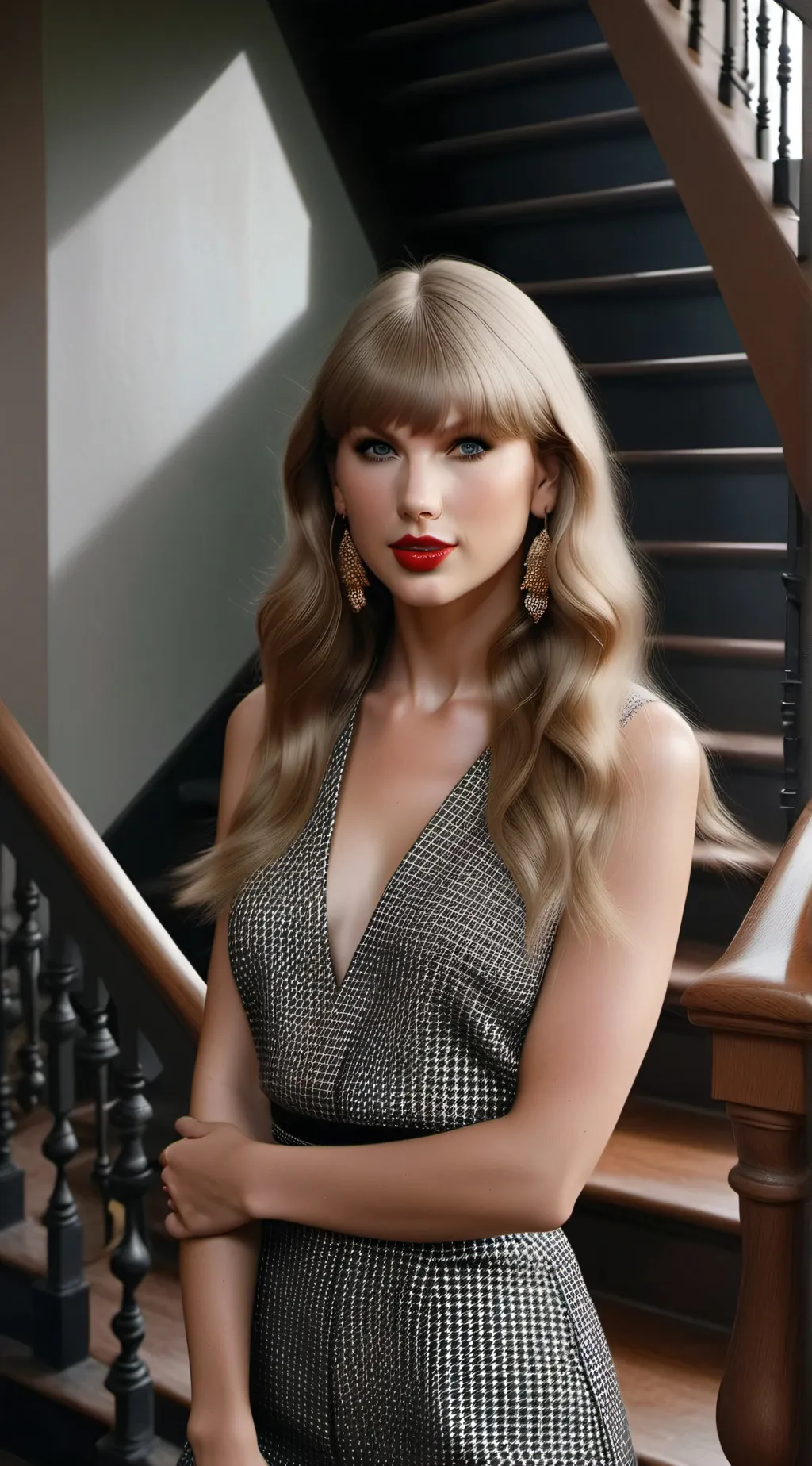 ai character: Taylor Swift  background