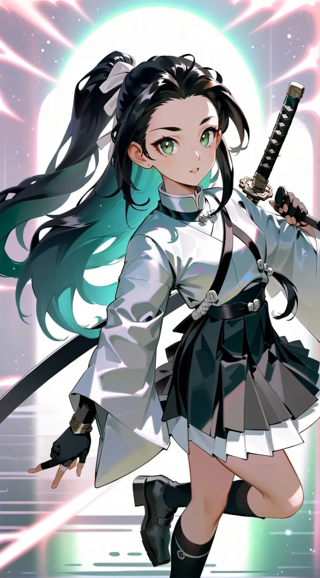 ai character: blair background