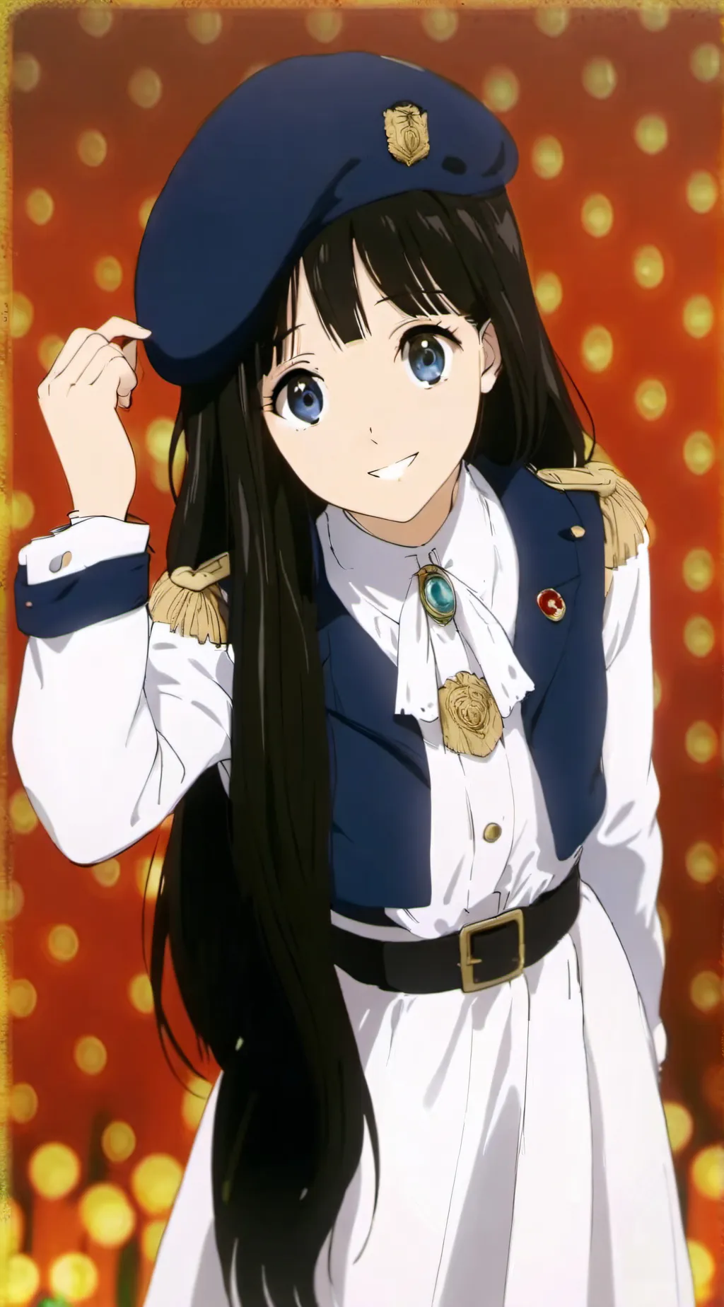 ai character: giselle  background