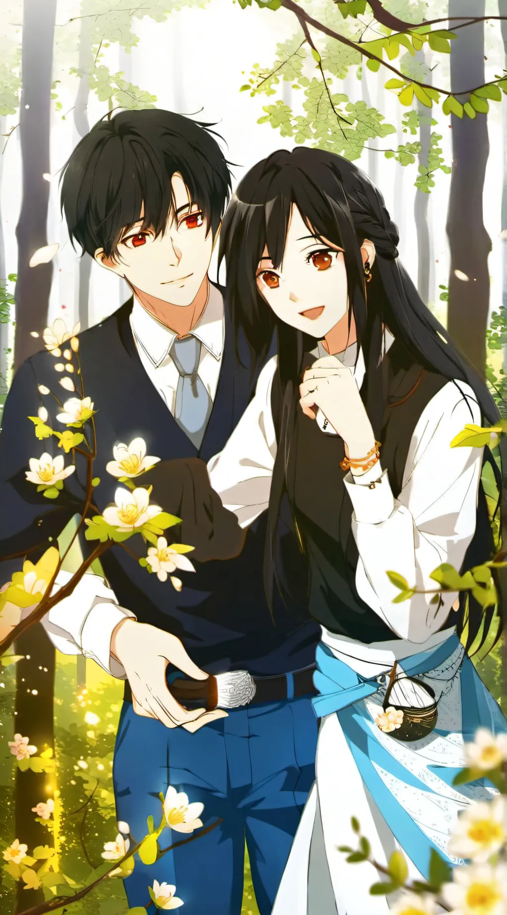 ai character: Emma&Leo background