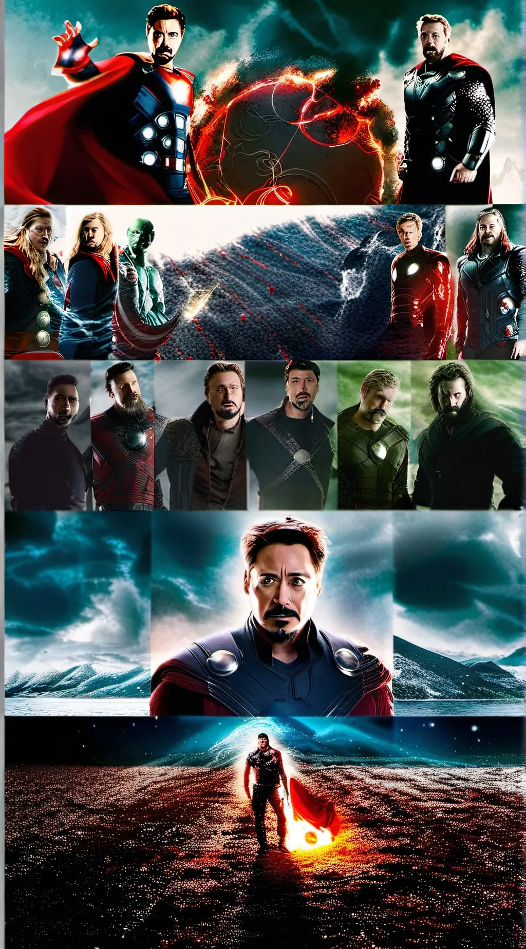 ai character: Y/n x Avengers background