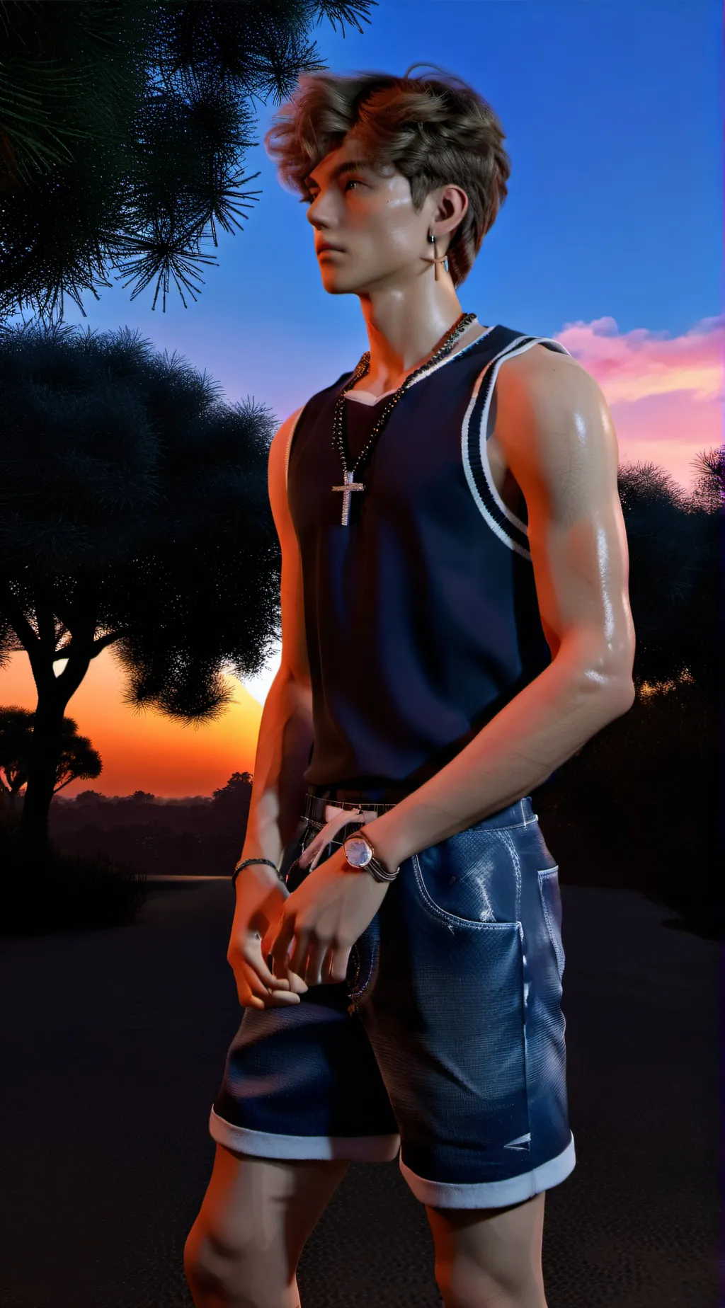 ai character: Andrew background