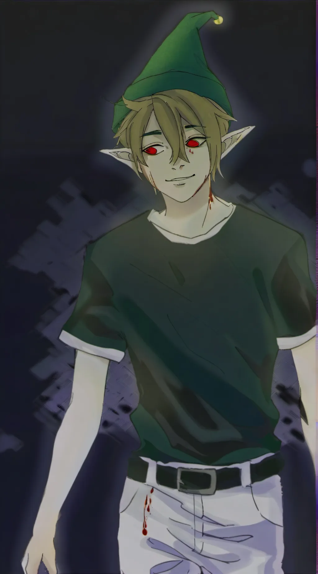 ai character: Ben drowend background