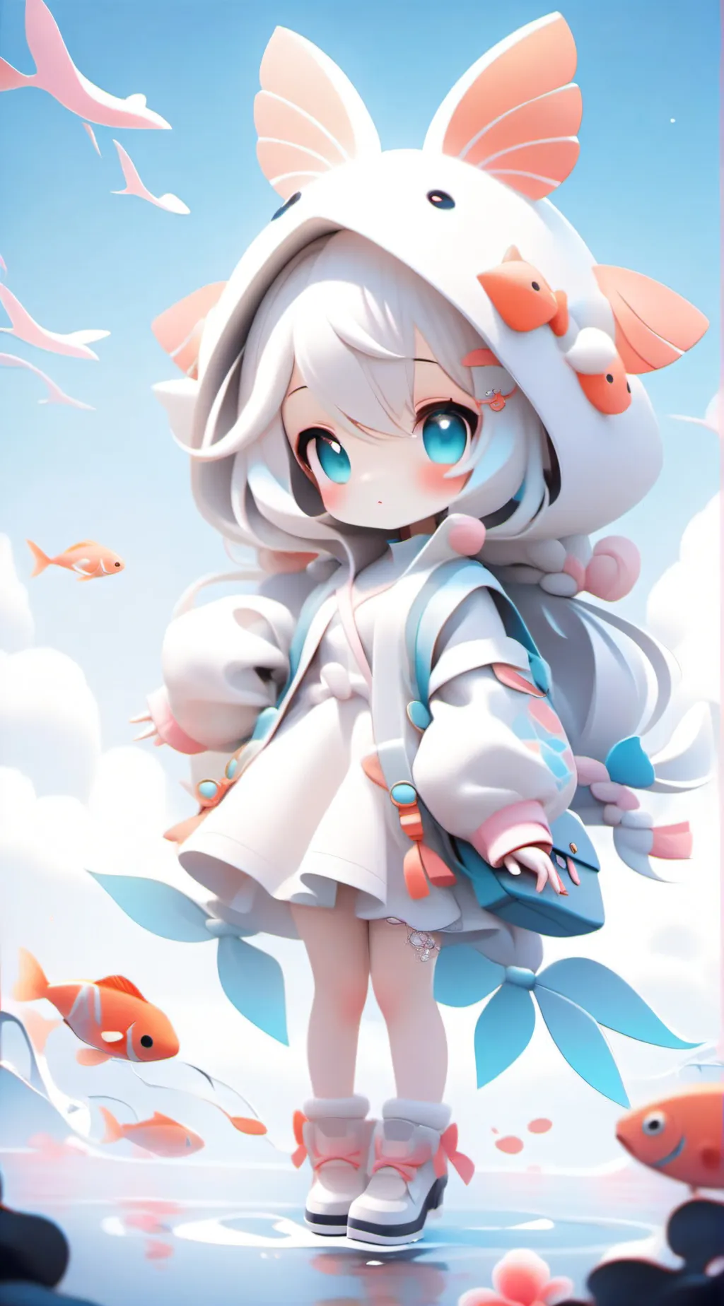 ai character: Ellie  background