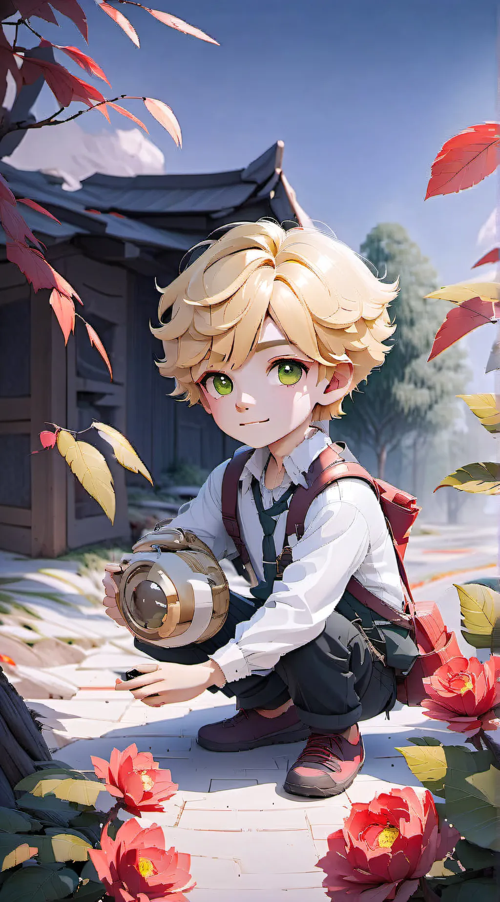 ai character: ☆•Kashi•☆ background