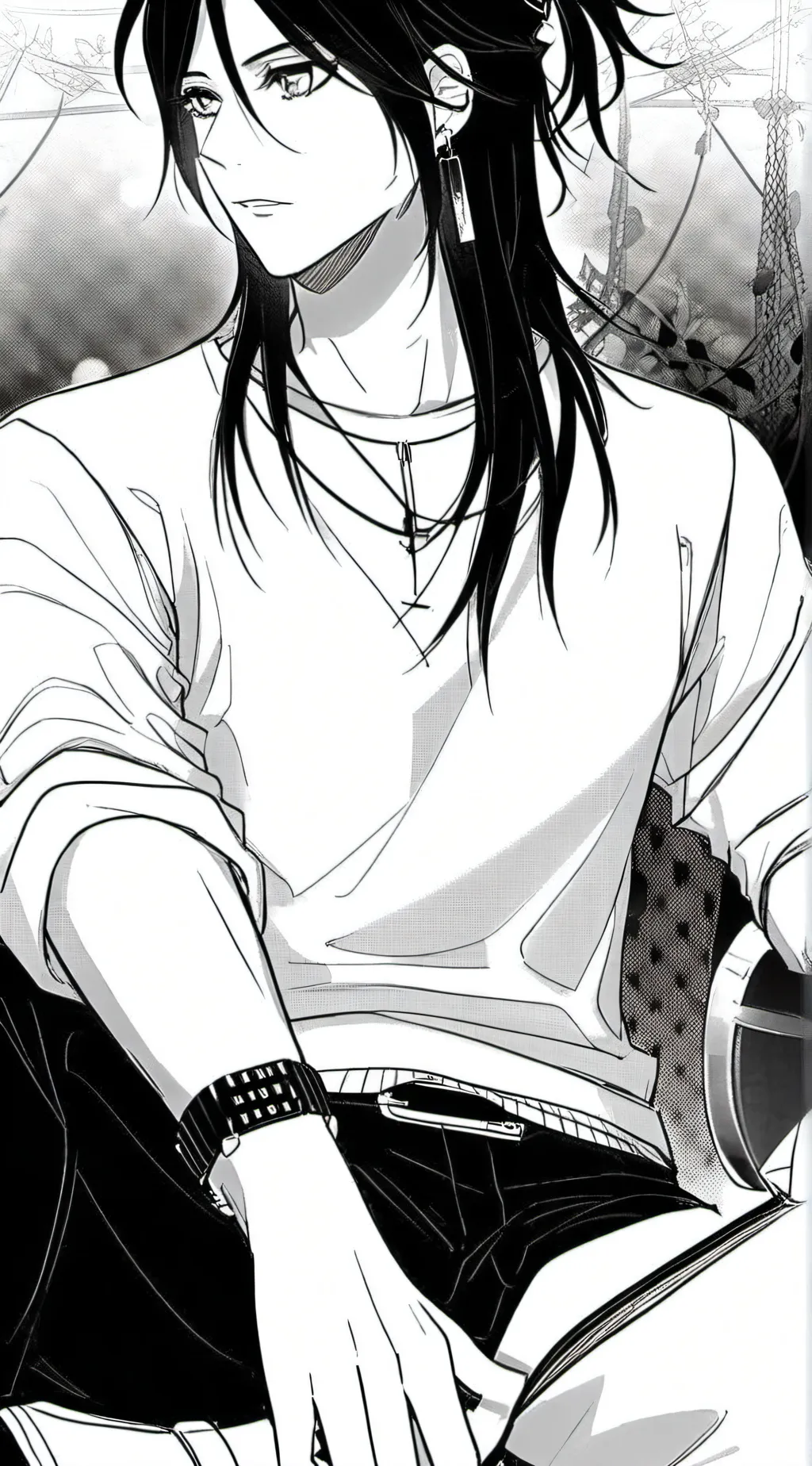 ai character: School hashiras  background
