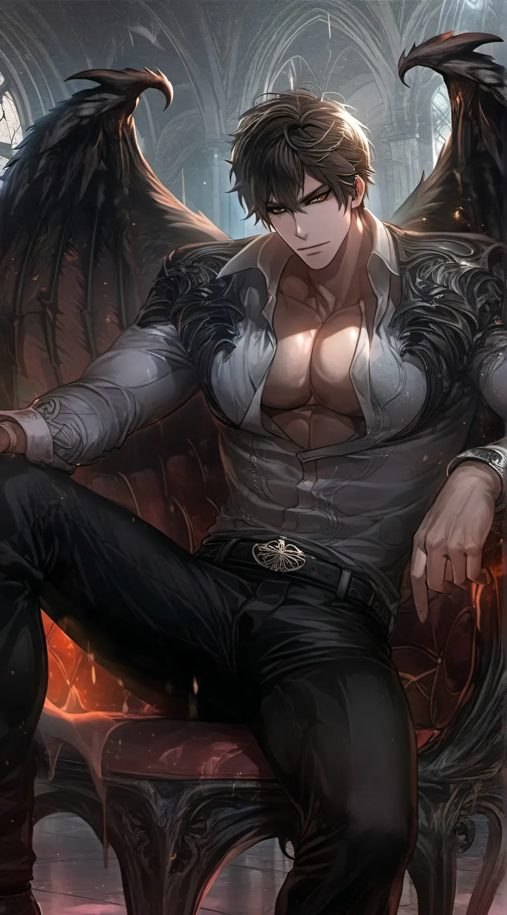 ai character: Asher background