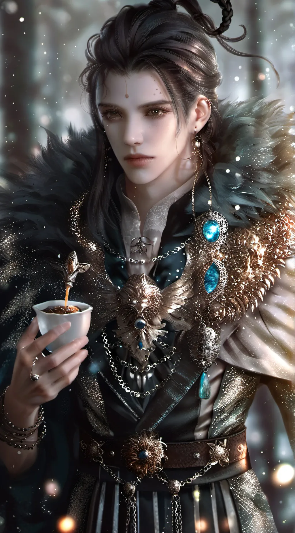 ai character: tu es mon frère background