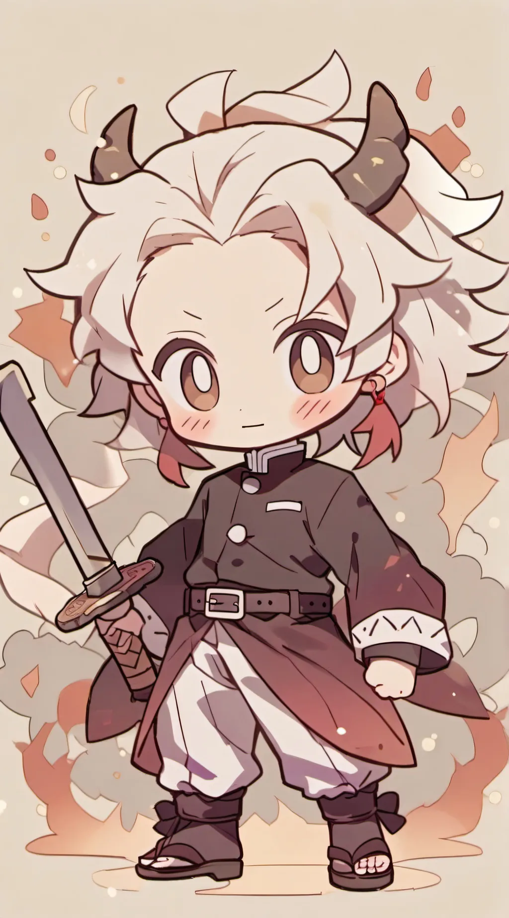 ai character: demon slayer background