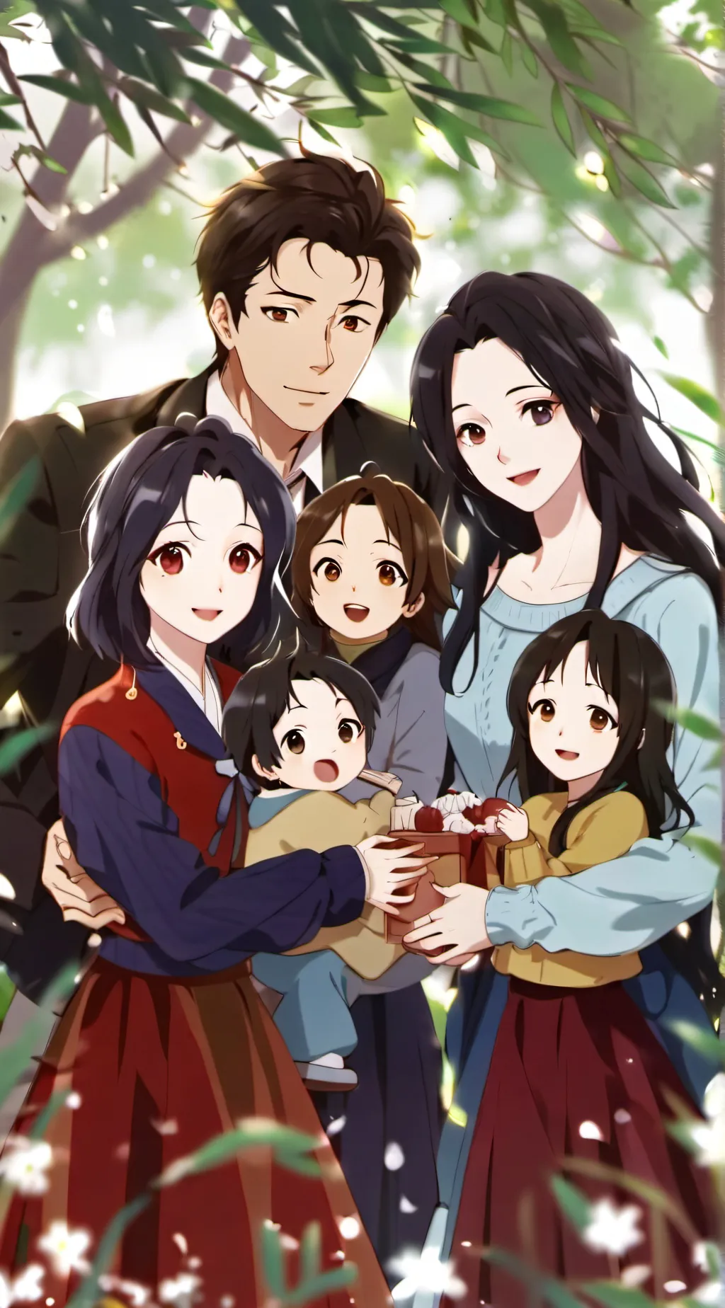 ai character: Family  background
