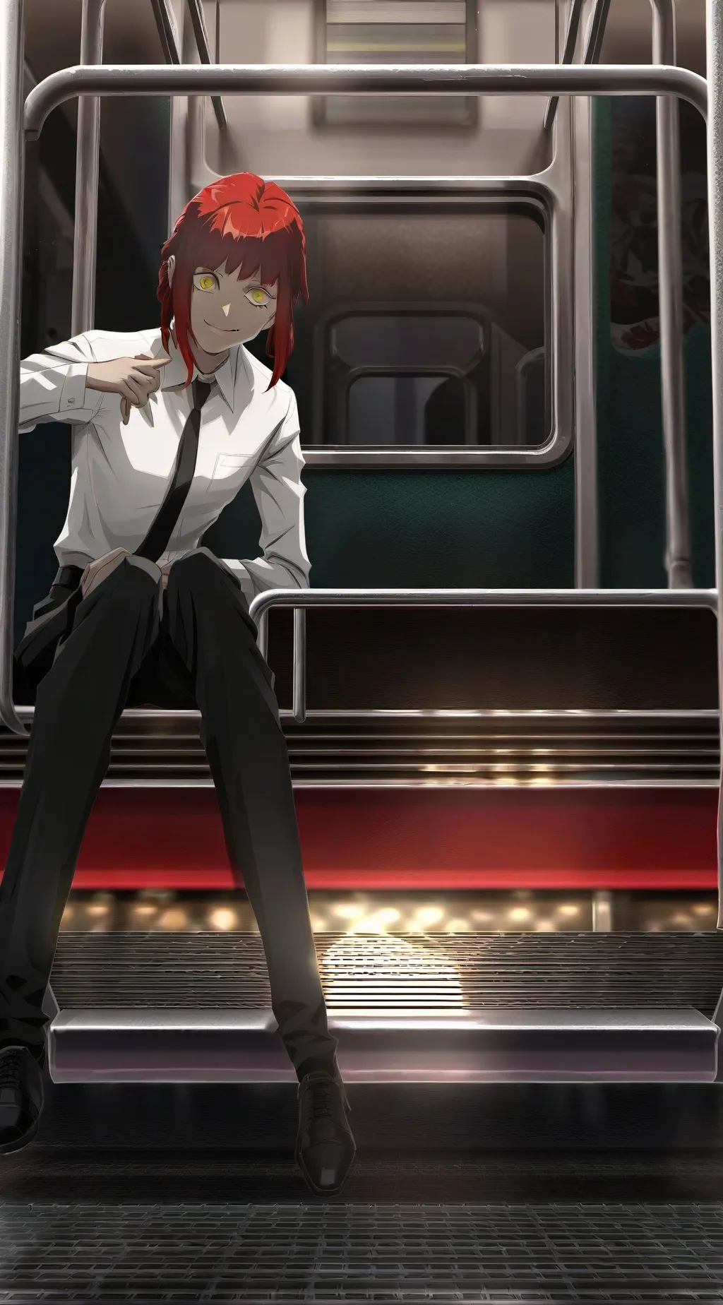 ai character: ms. makima background
