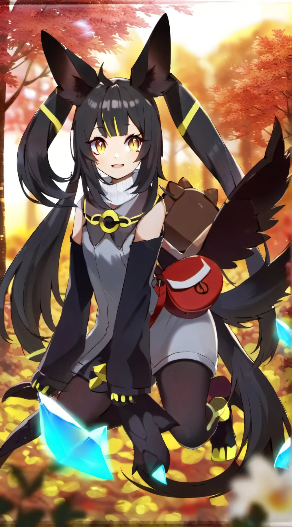 ai character: umbreon (Human) background