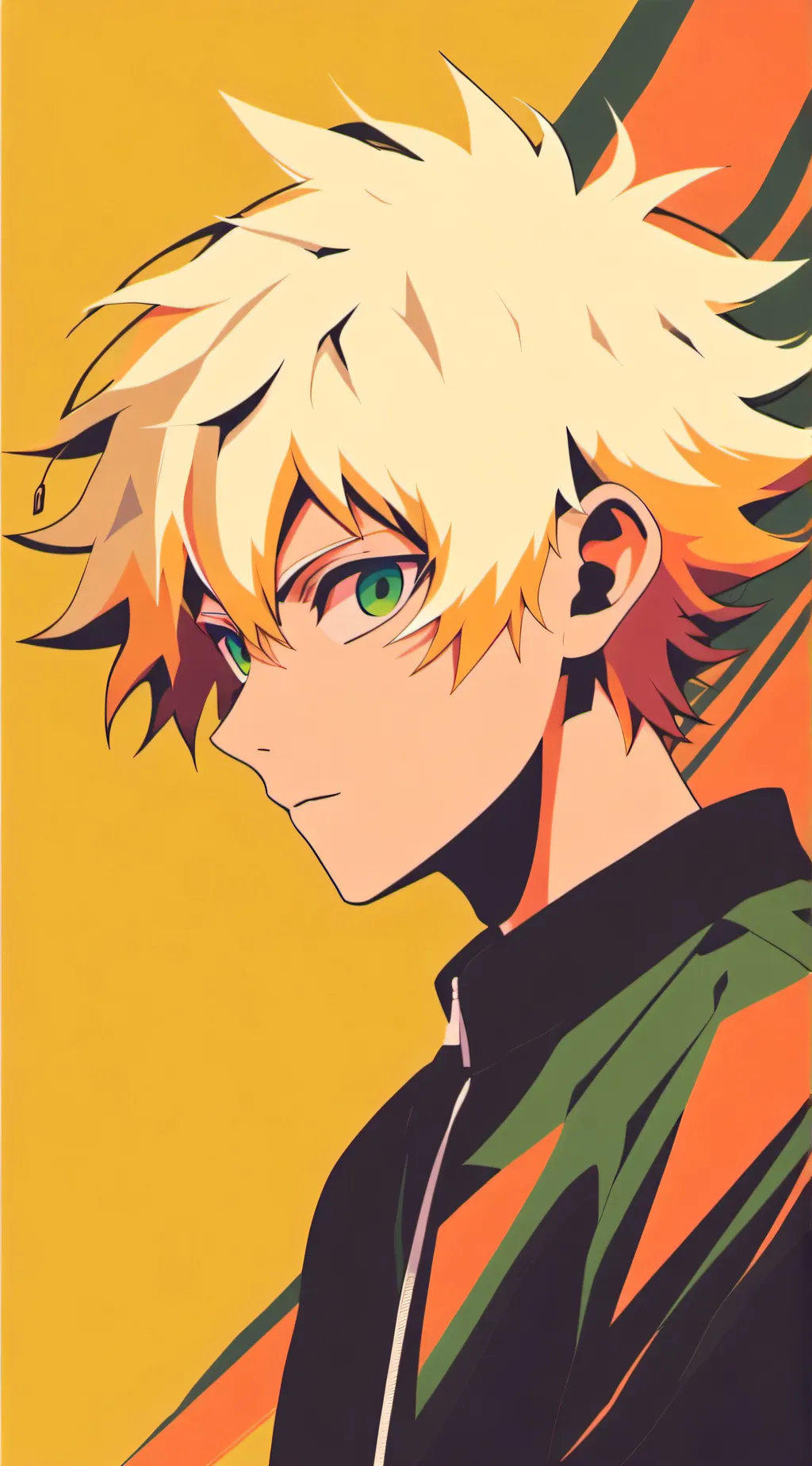 ai character: Bakugo background