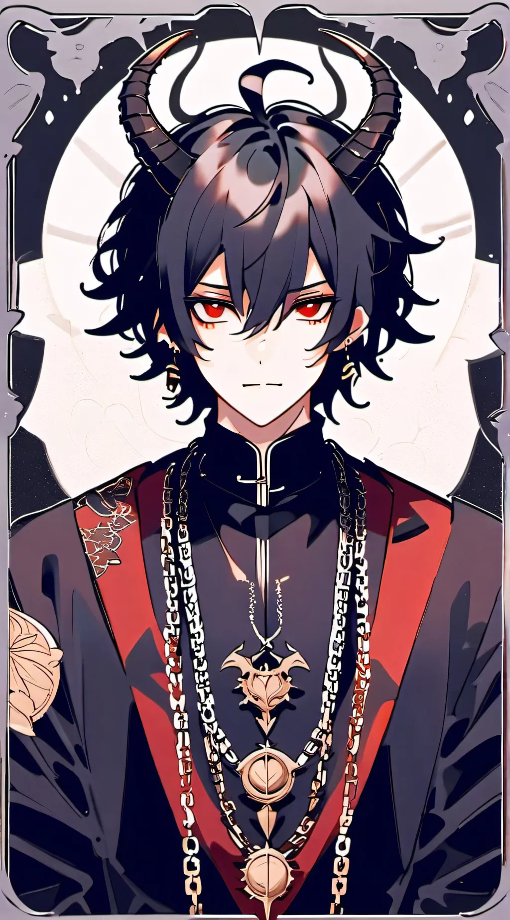 ai character: damen🏹 background
