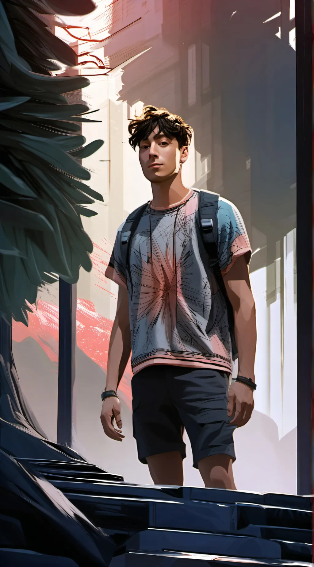 ai character: Alex  background