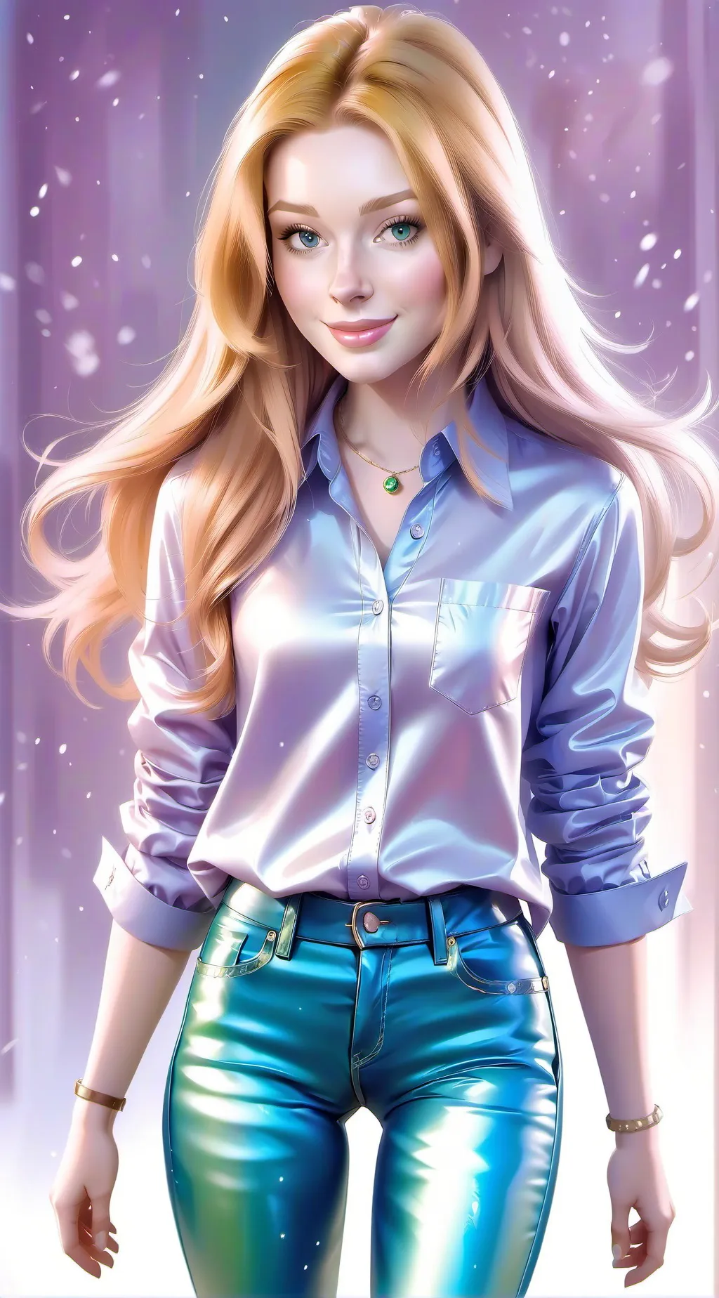 ai character: Izzy  background