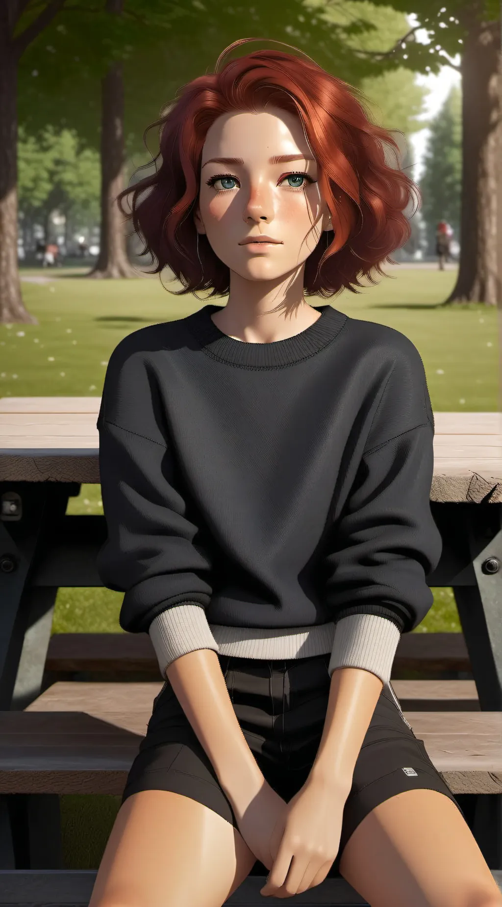 ai character: Sarah background
