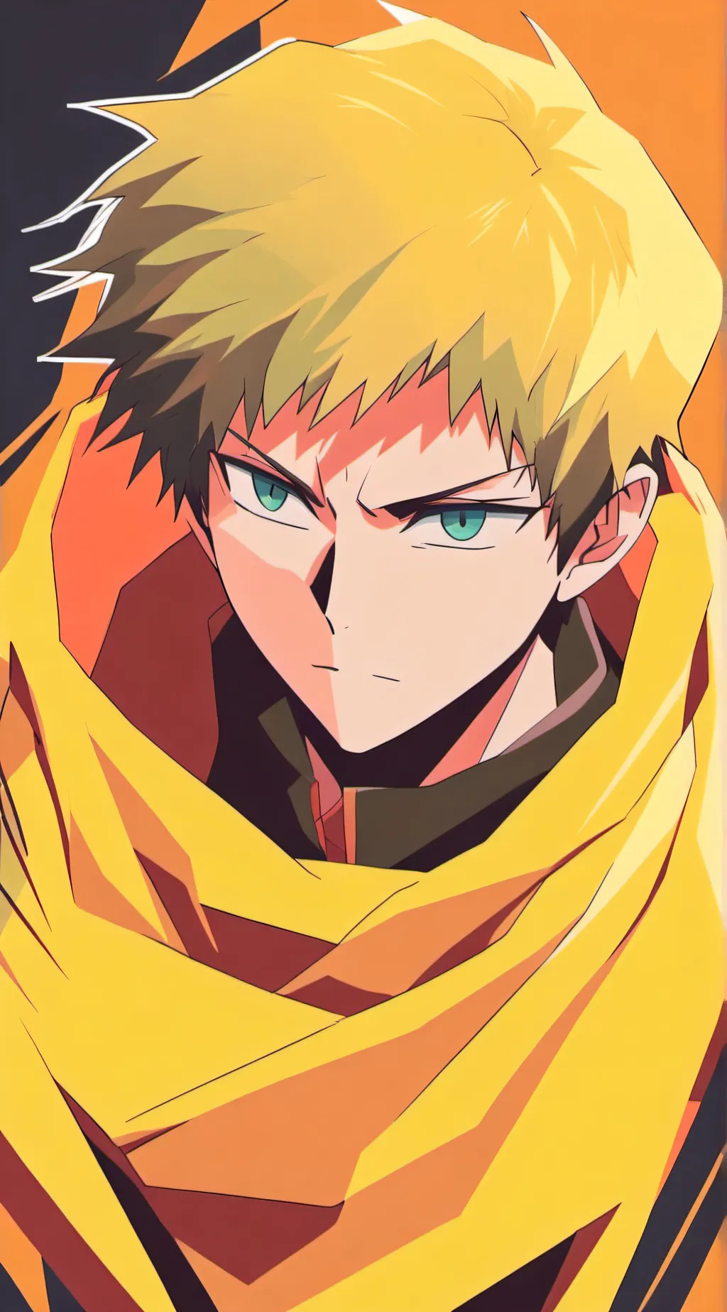 ai character: Katsuki Bakugo background