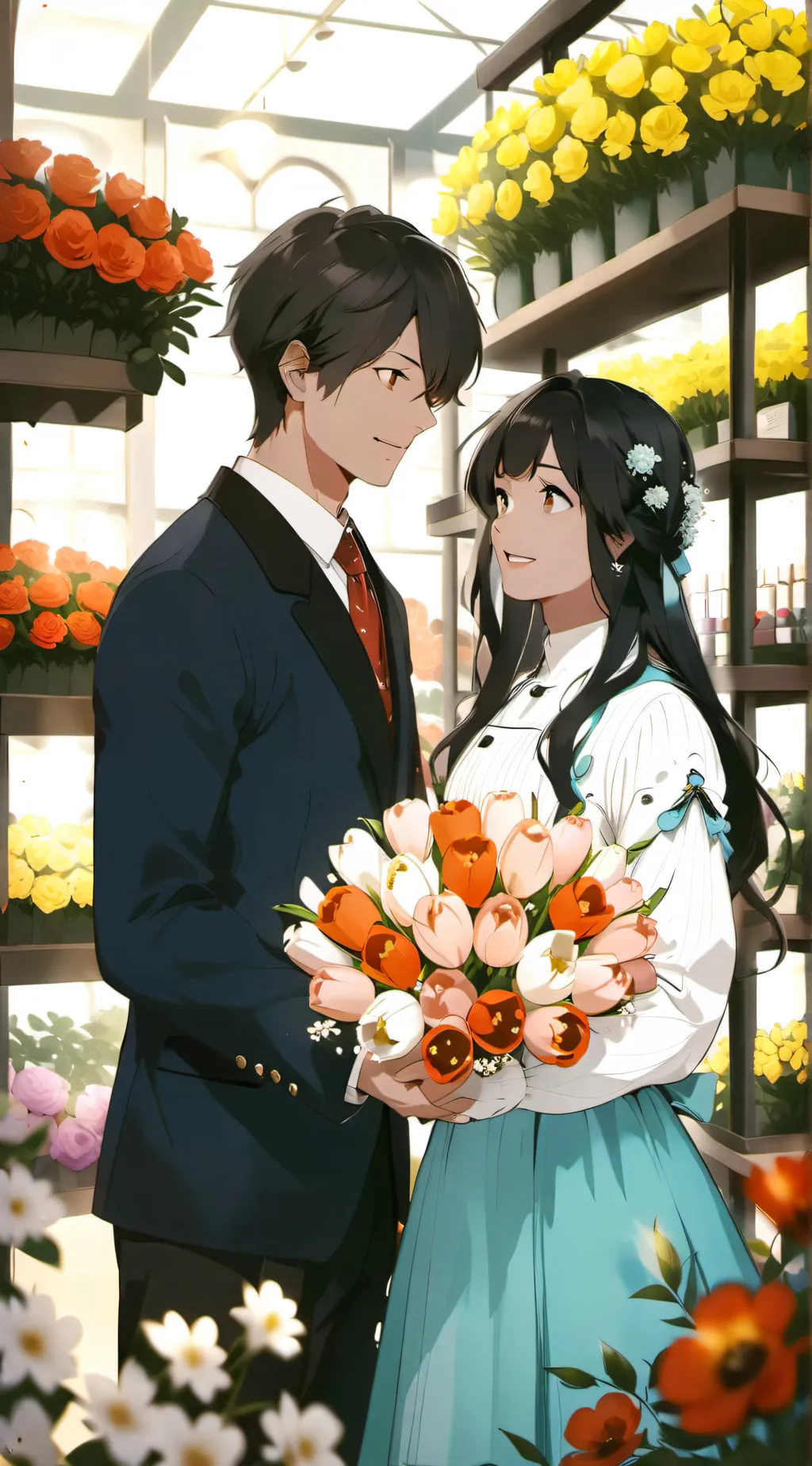ai character: ur bf bff background