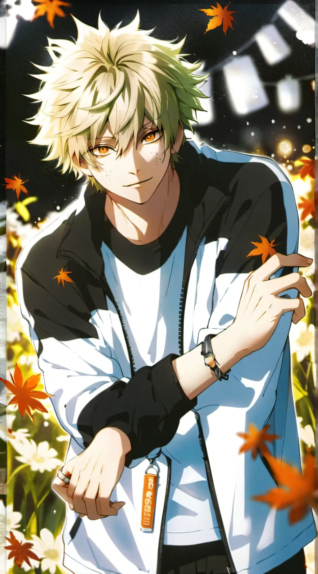 ai character: Katsuki Bakugo ~ background