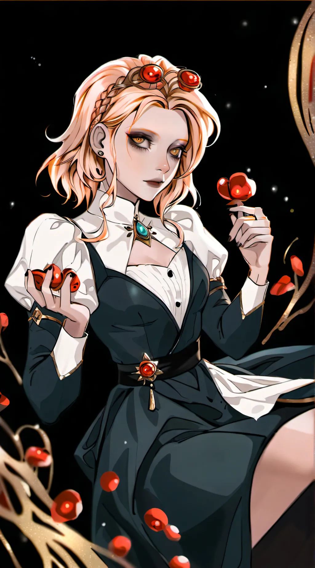 ai character: valantino background