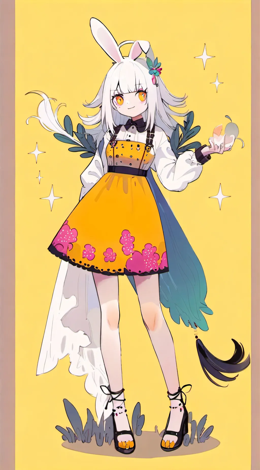 ai character: Mimika background