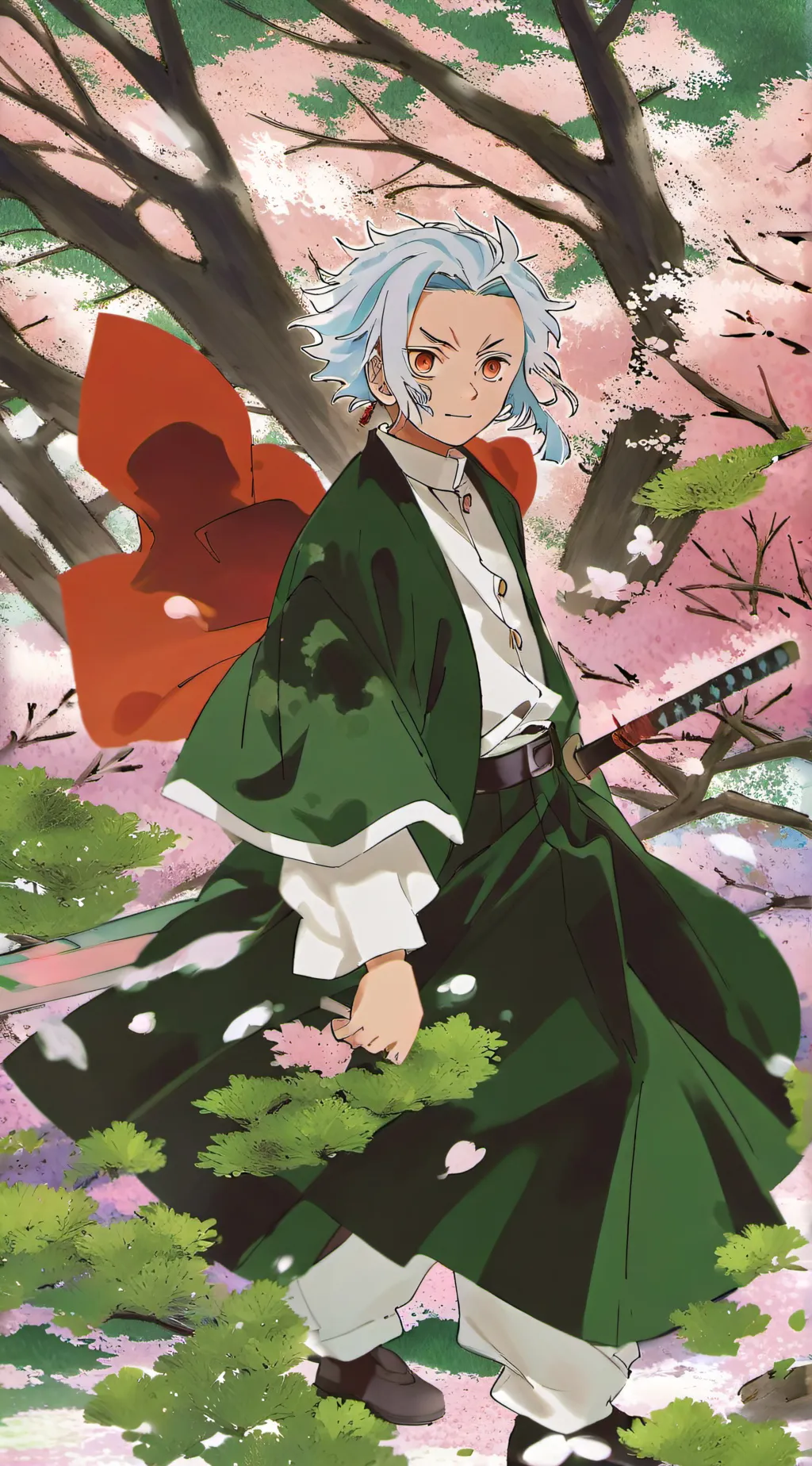ai character: final kny battle  background