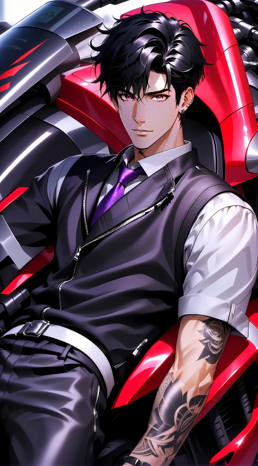 ai character: Xander background