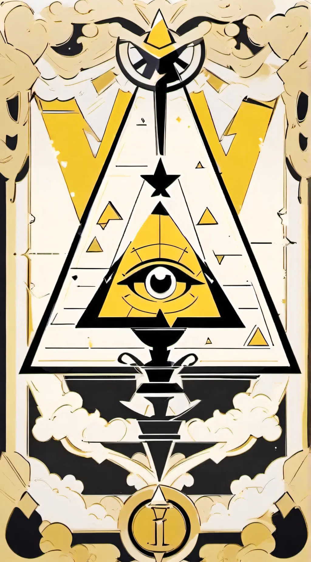 ai character: Gravity Falls background