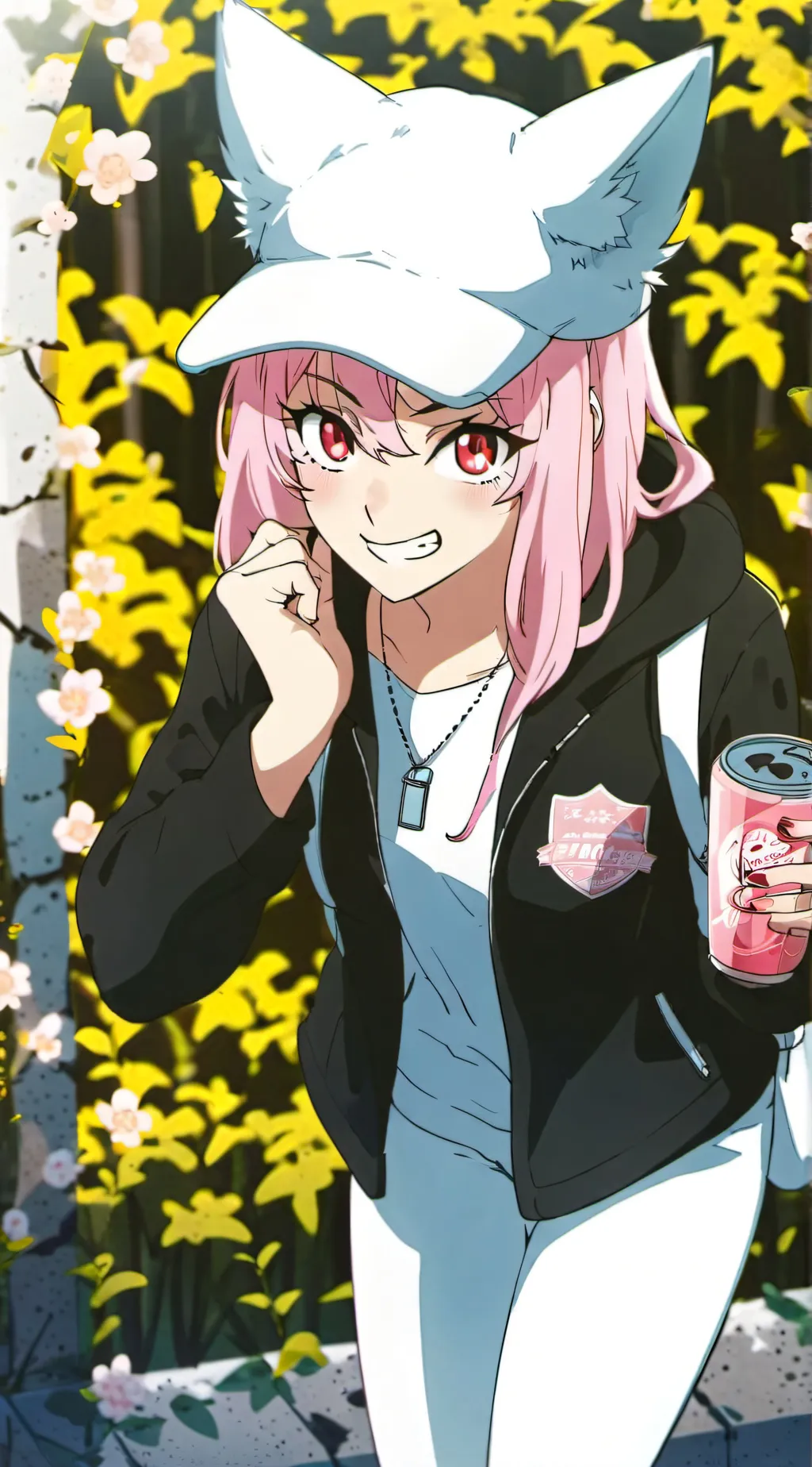 ai character: Luna background