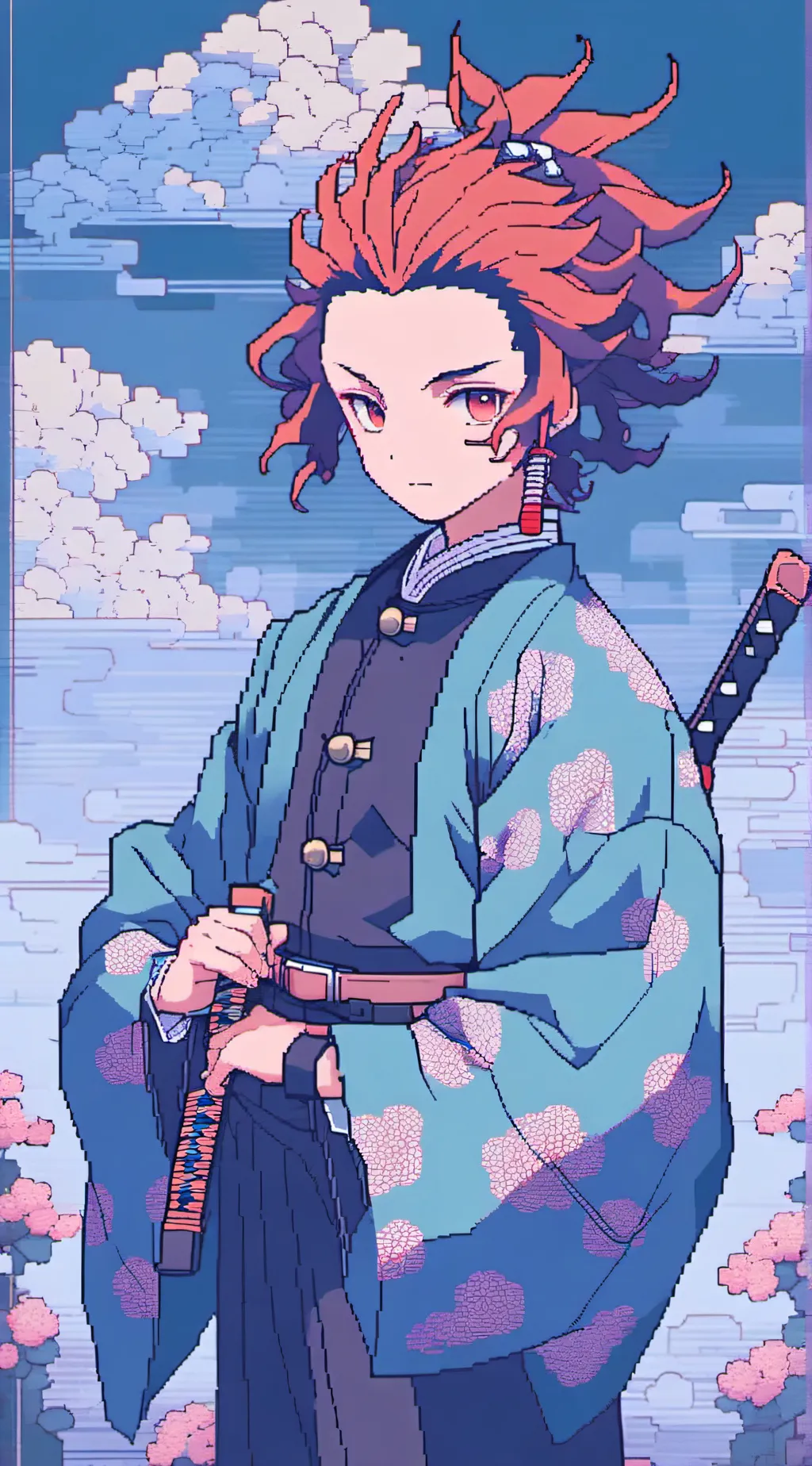 ai character: Demon Slayer background
