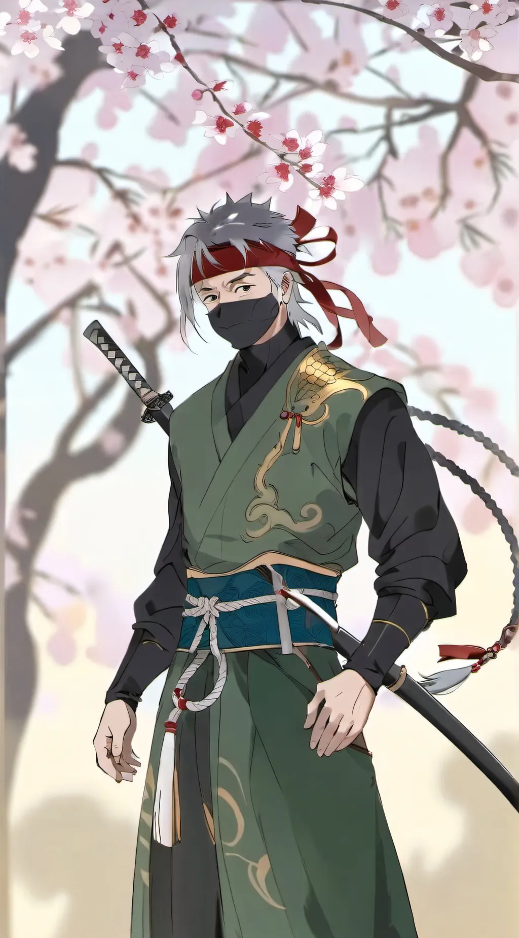 ai character: Kakashi Hatake background