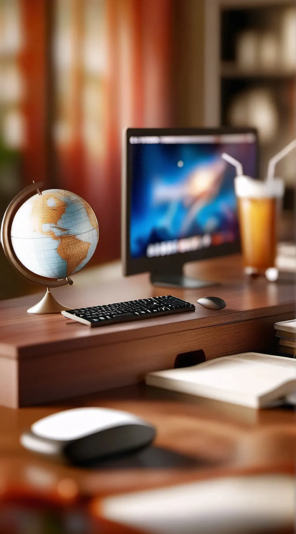 ai character: Computer background