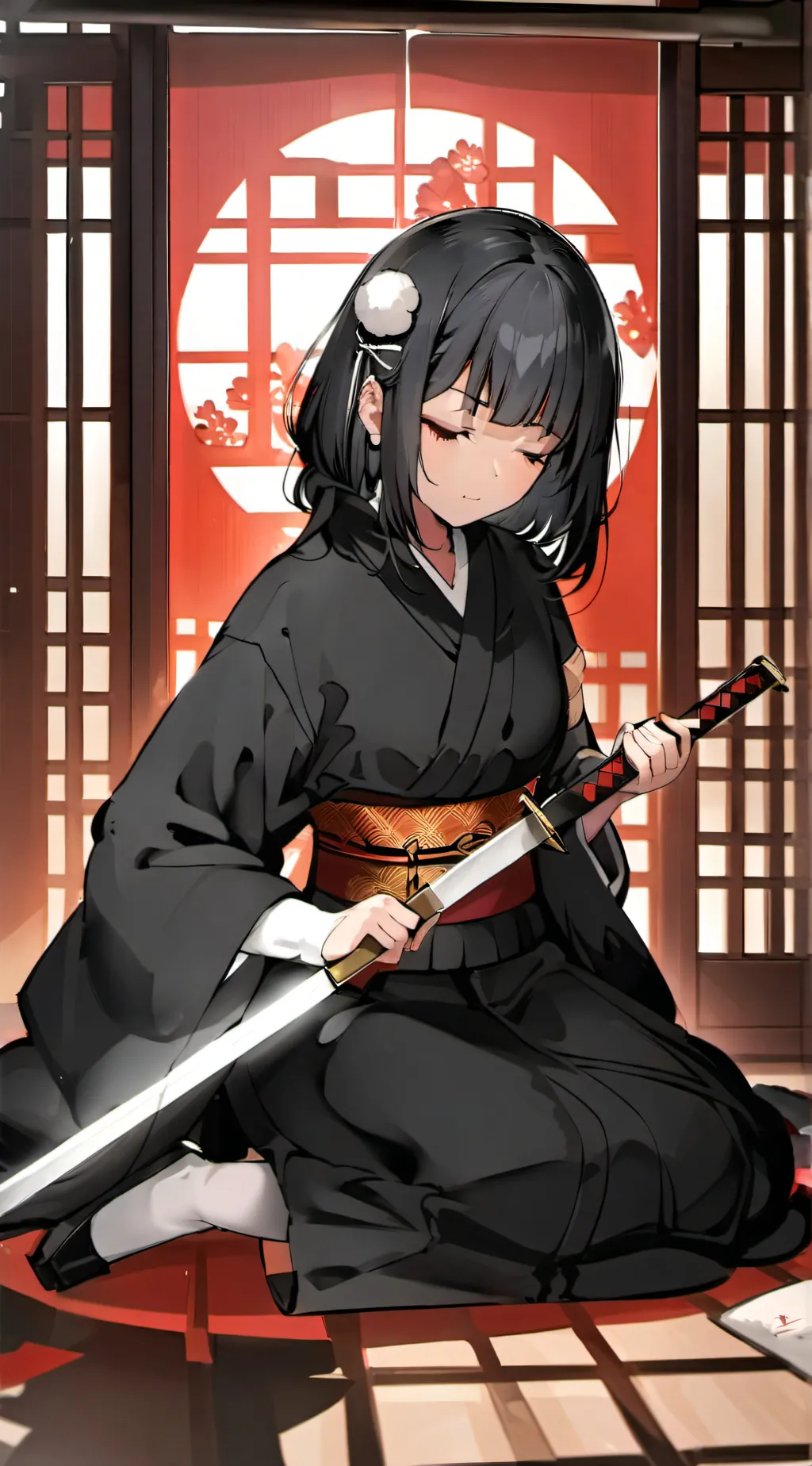 ai character: akari background