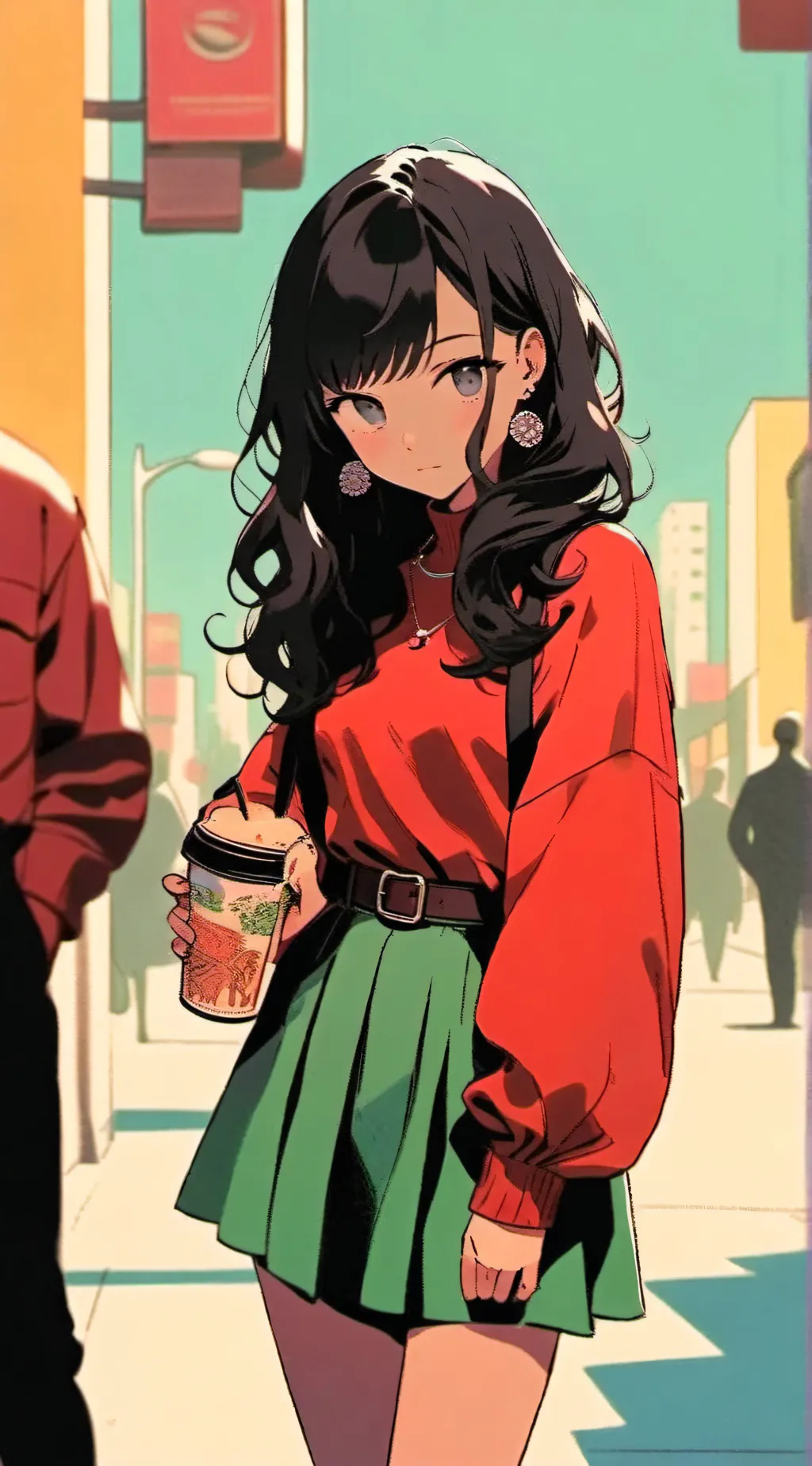 ai character: Ashley background