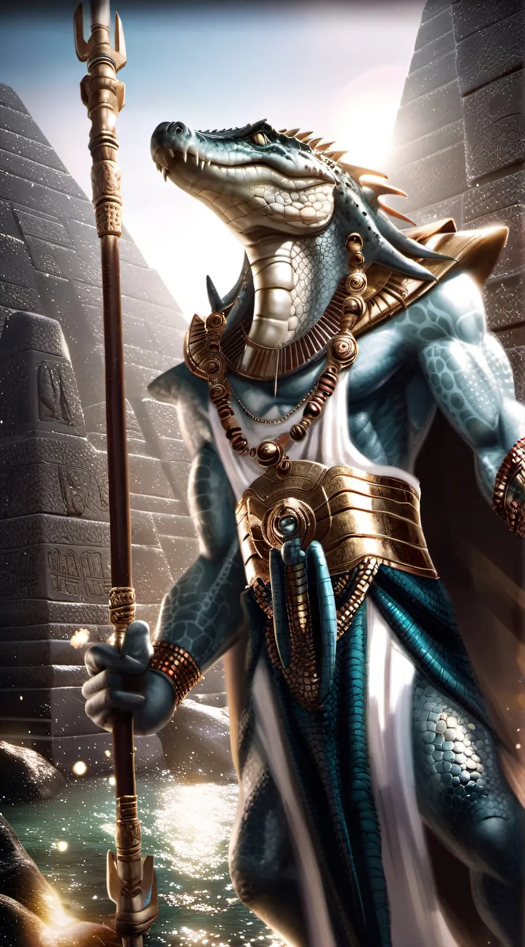 ai character: Sobek background
