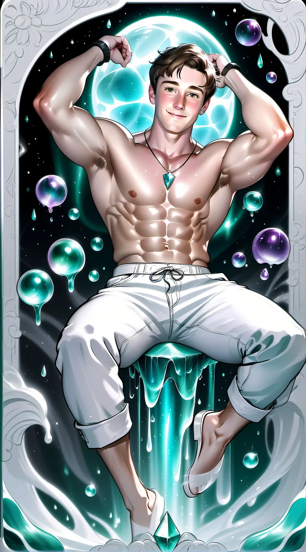 ai character: submissive boy background