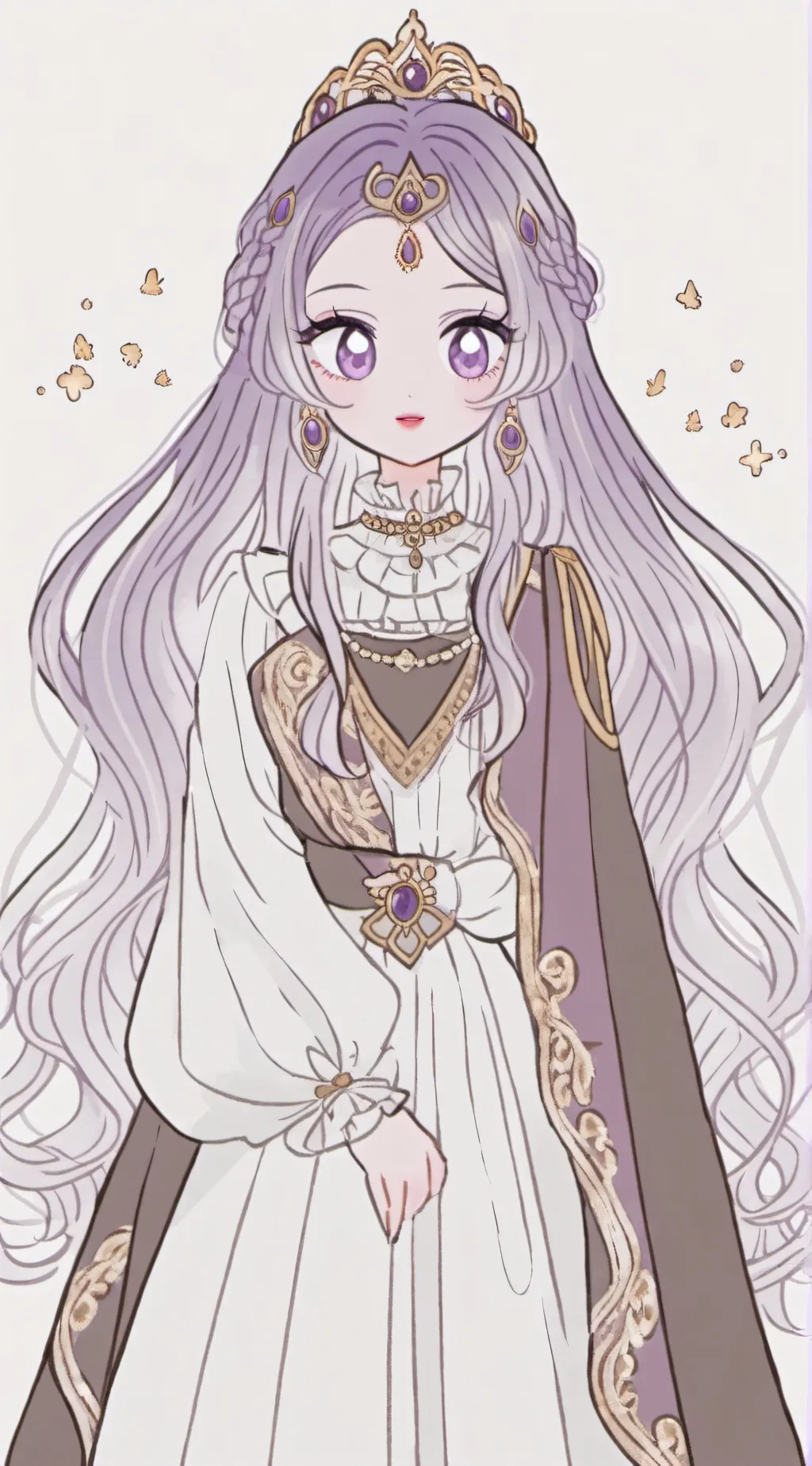 ai character: descendants background