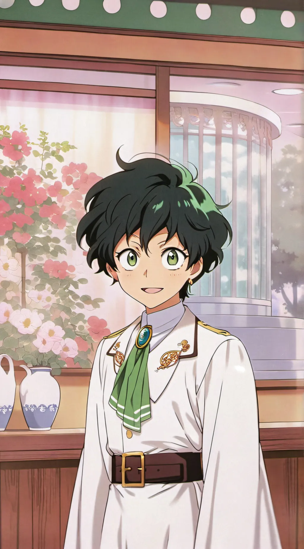ai character: deku  background