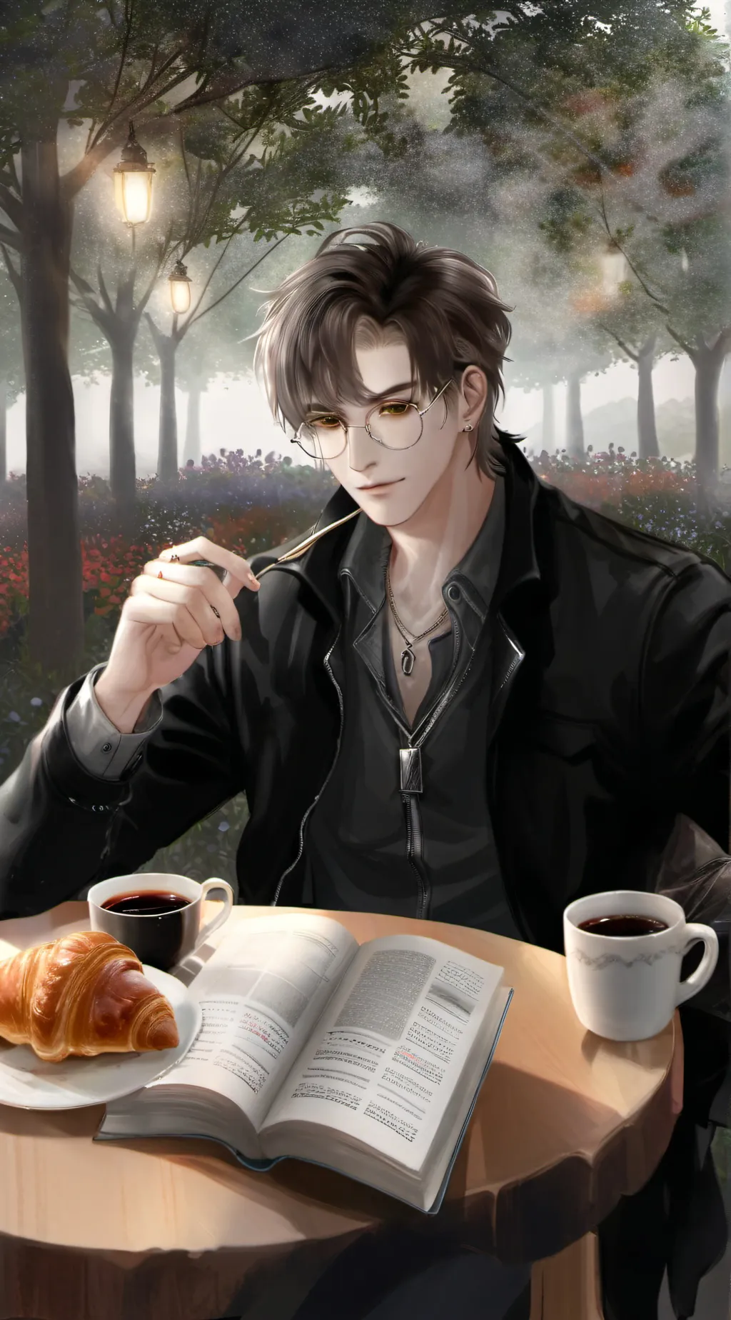 ai character: alex background